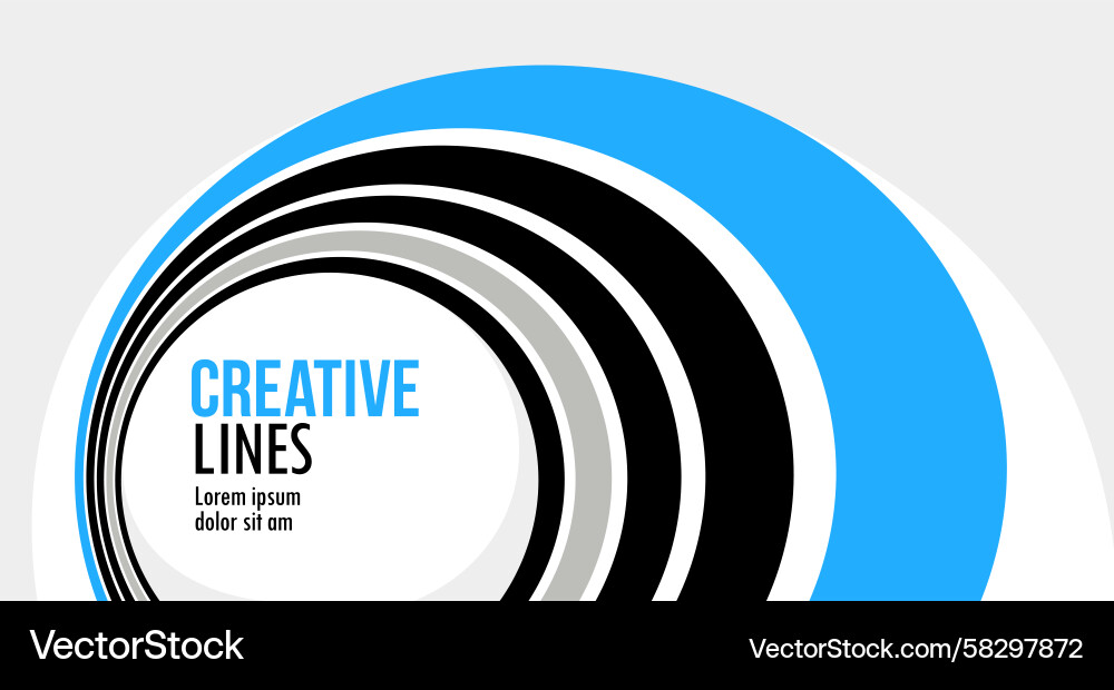 Dynamic Line Abstract Background Vector Image