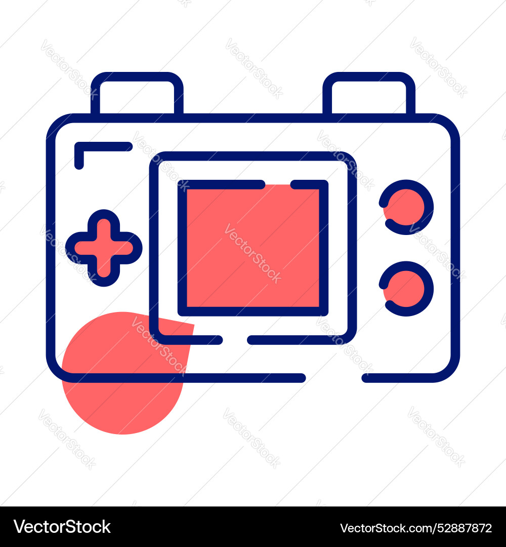 Game console or controller computer gaming Vector Image