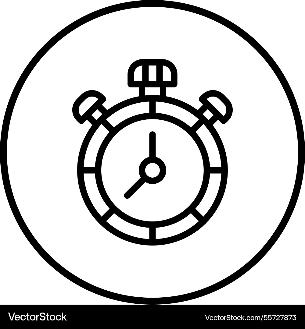 Timer icon design Vector Image