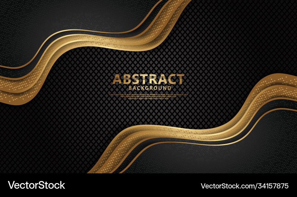Luxury and elegant wave abstract overlap layer Luxury and elegant wave abstract overlap layer Vector Image