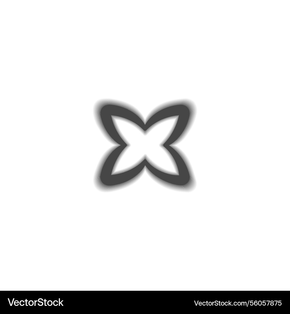 Y2k abstract shape design with blurred gradient Y2k abstract shape design with blurred gradient Vector Image