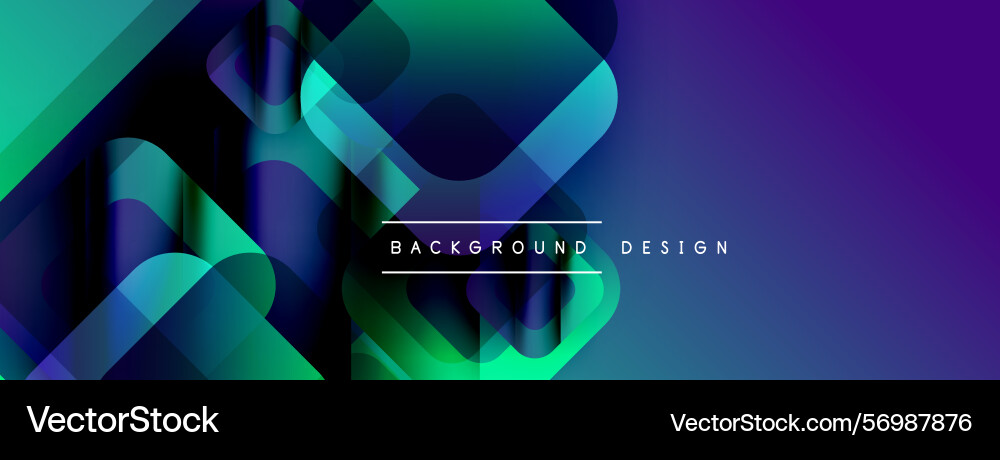 Abstract geometric shapes overlap creating Abstract geometric shapes overlap creating Vector Image