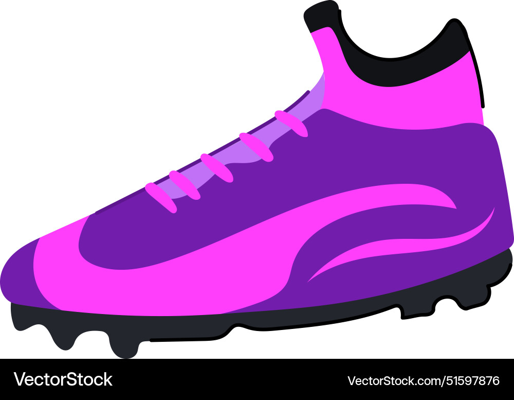 Fußball Fußballschuhe Cartoon Fußball Fußballschuhe Cartoon vektorbild
