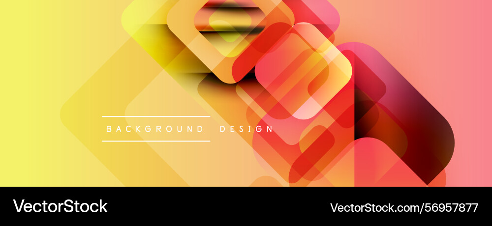 Abstract geometric shapes overlap creating Abstract geometric shapes overlap creating vector image