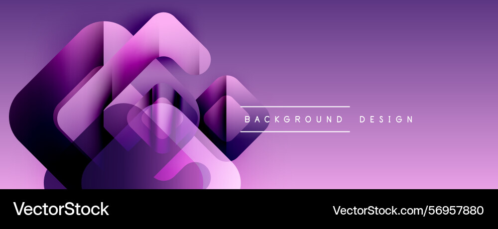Abstract geometric shapes overlap creating Abstract geometric shapes overlap creating vector image
