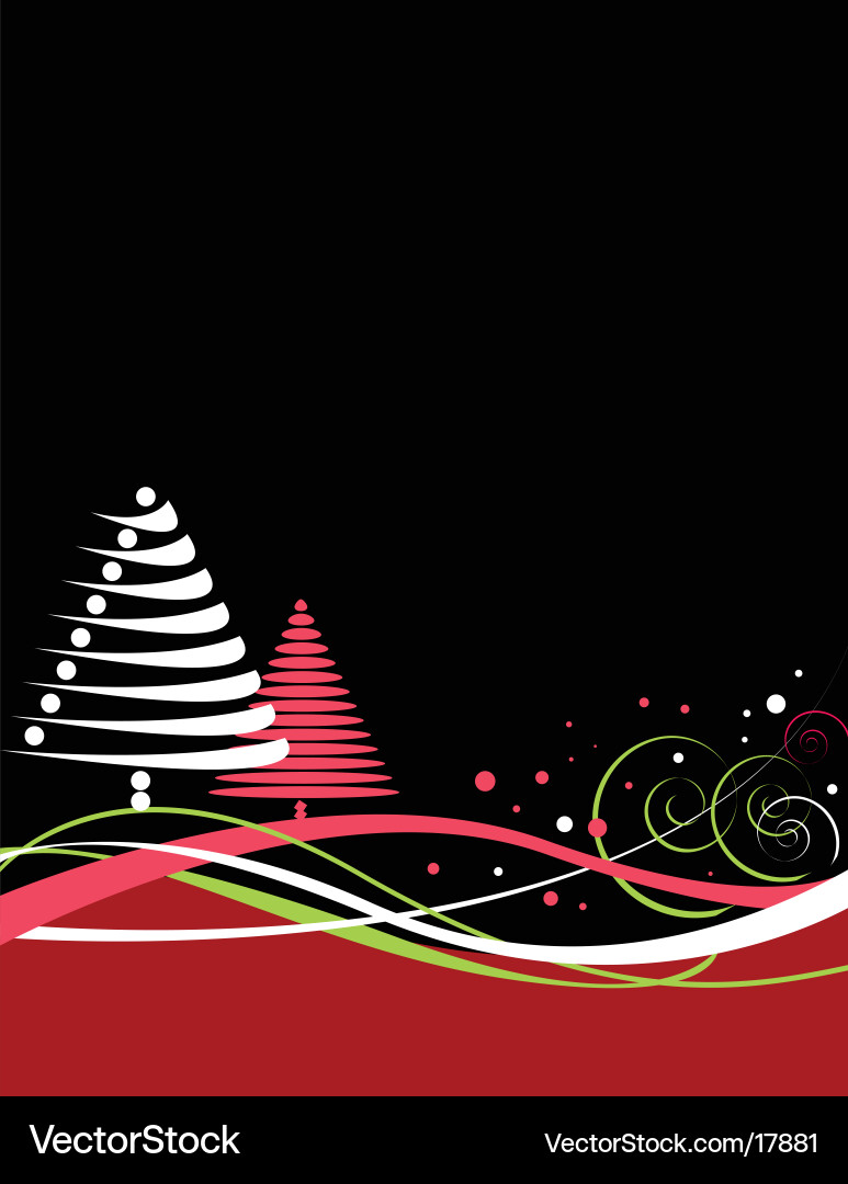 Festive Christmas Background vector image