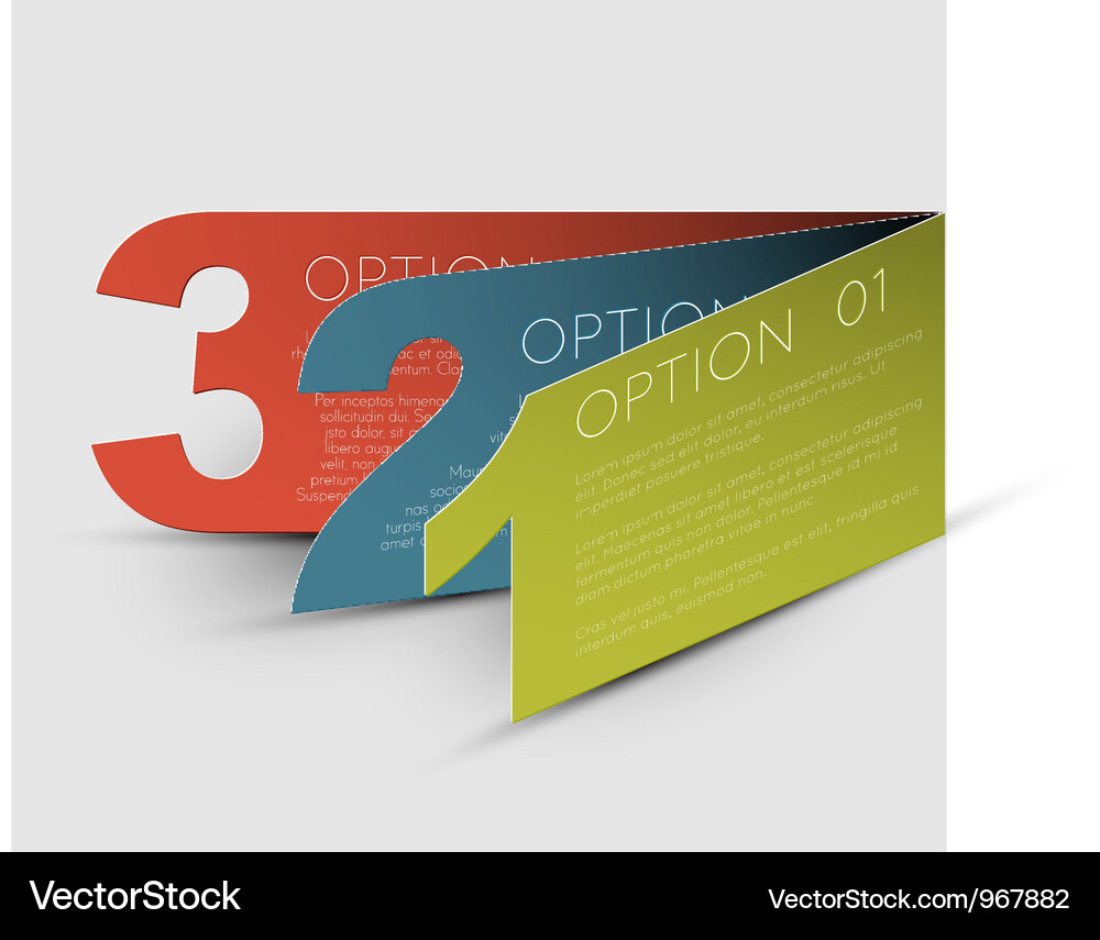 Paper progress Vector Image