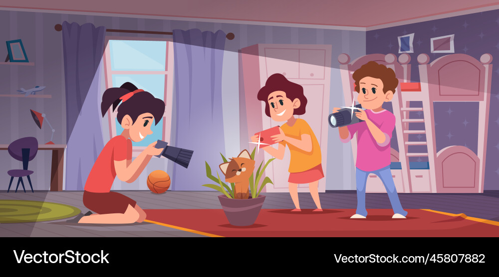 Photographers background little creative Photographers background little creative vector image