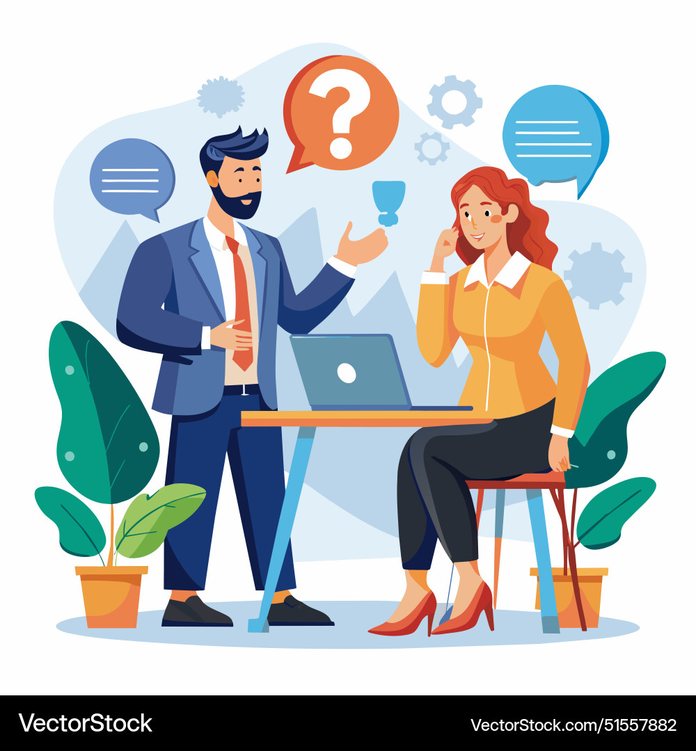 Question and answer qa session faq frequently Question and answer qa session faq frequently vector image