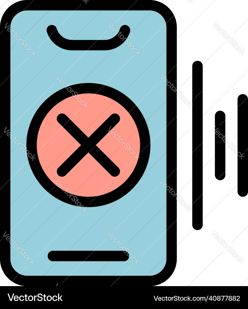 Telefon Sprachbefehl Symbol Farbe Umriss Telefon Sprachbefehl Symbol Farbe Umriss vektorbild
