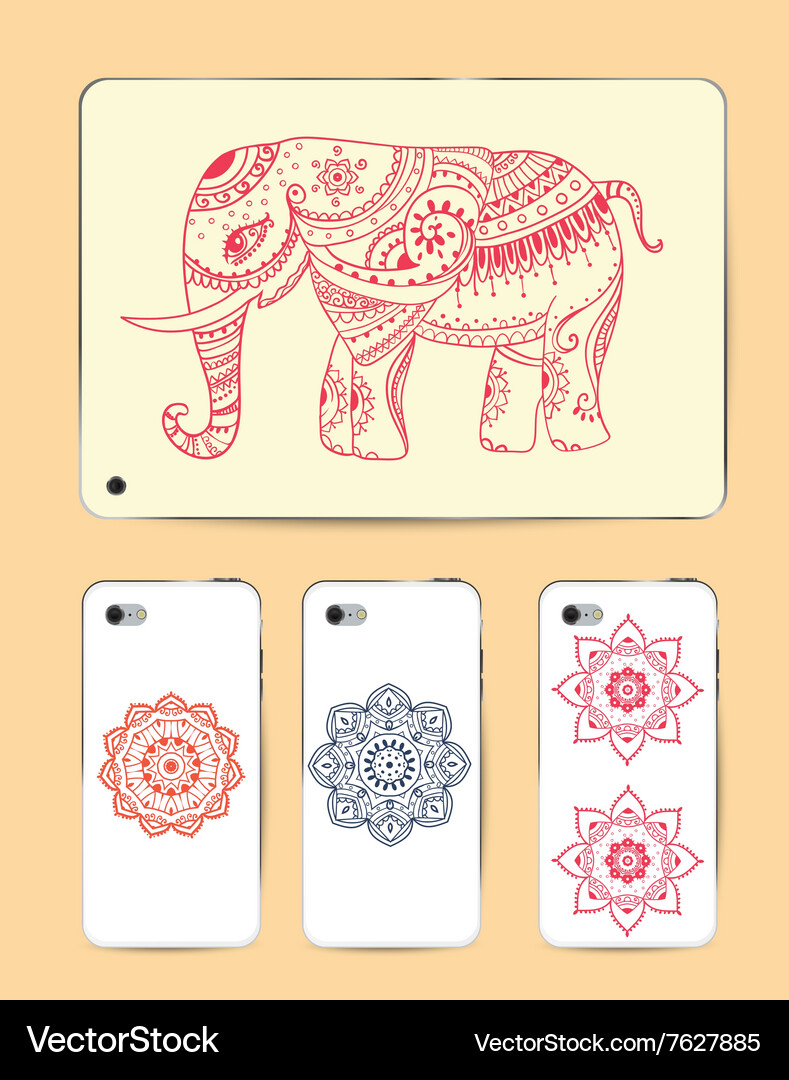 Beautiful card Vector Image