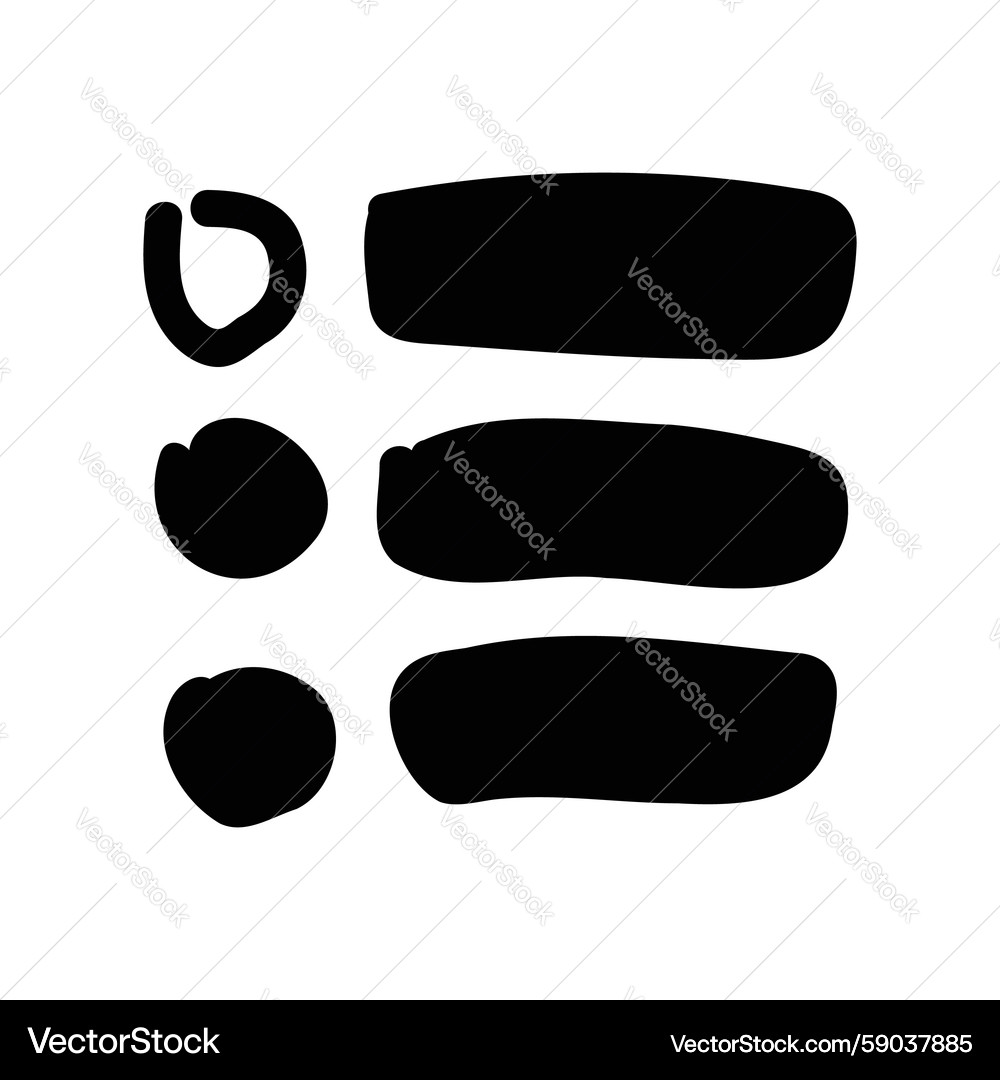 Simple icon menu button Vector Image