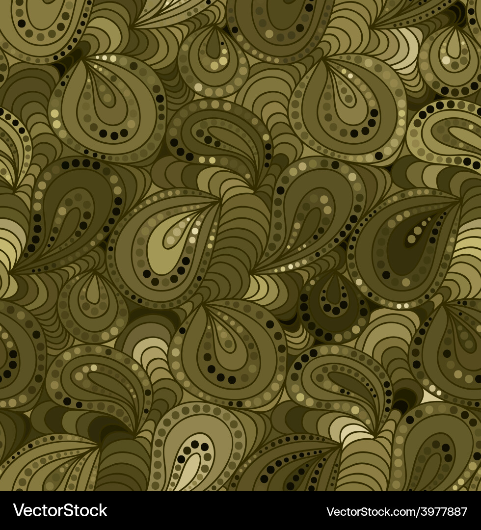 Abstract Pattern with Drawn Lines Vector Image