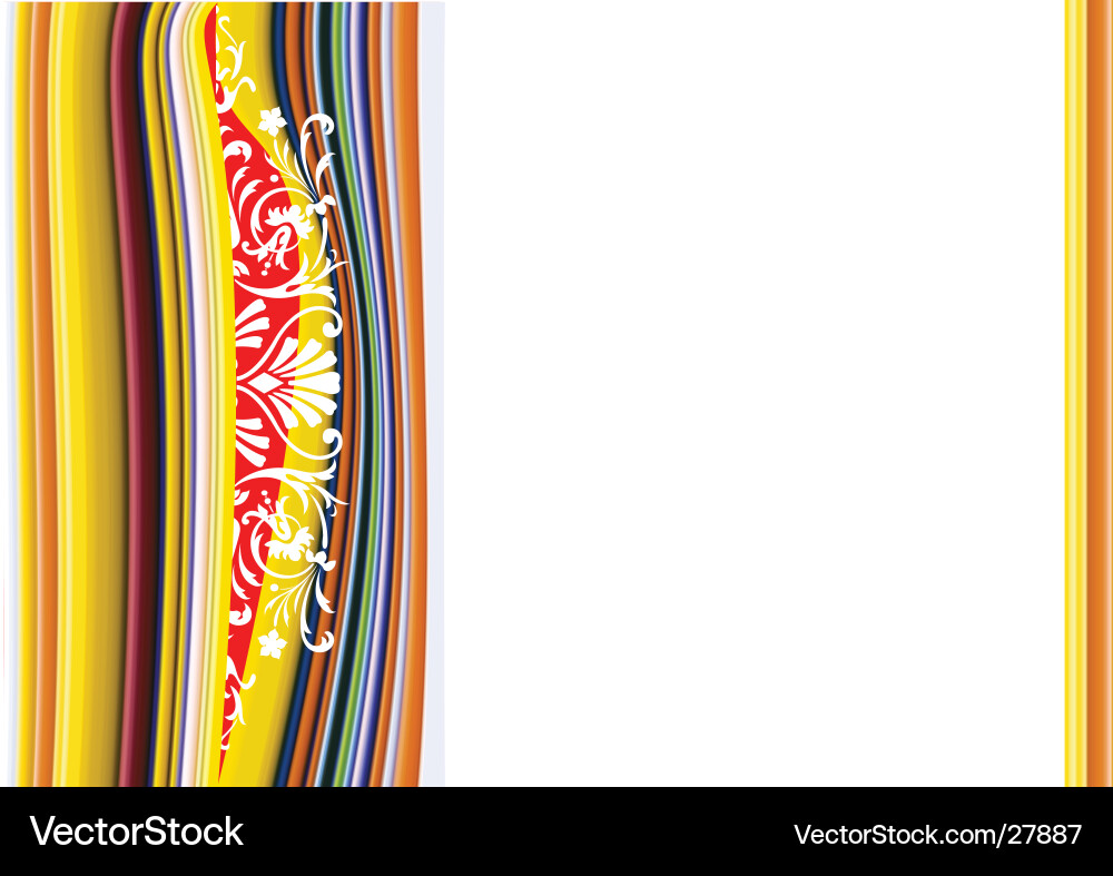 Vibrant Color Columns Background vector image