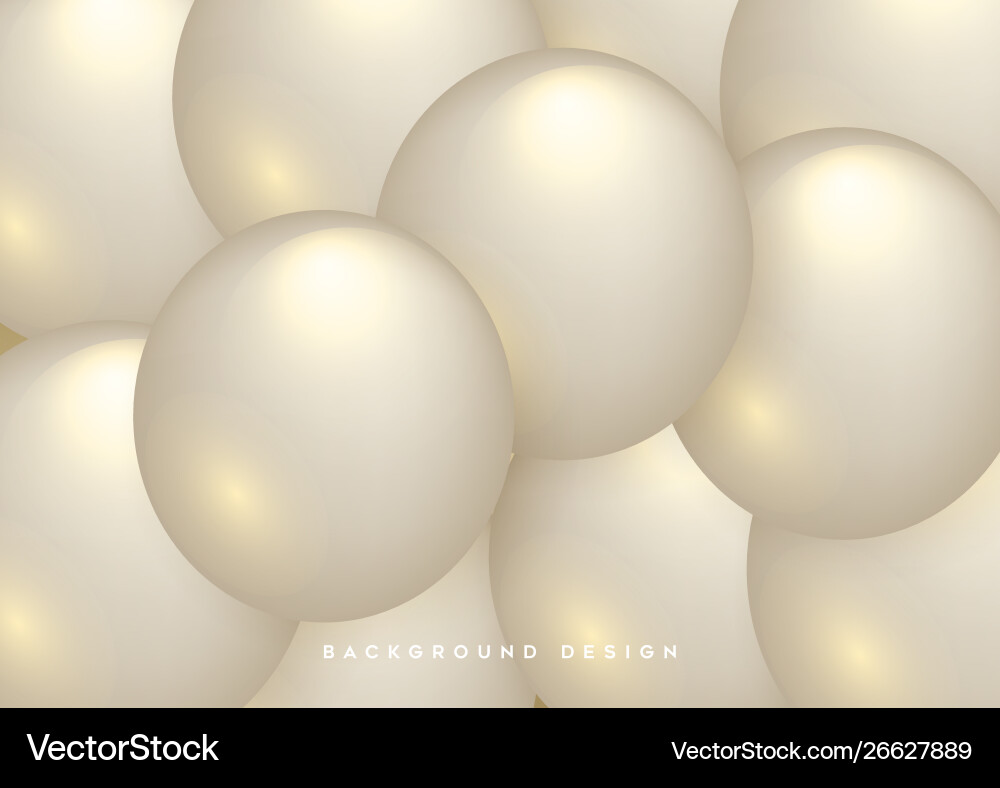 Abstract background with dynamic 3d spheres Abstract background with dynamic 3d spheres vector image