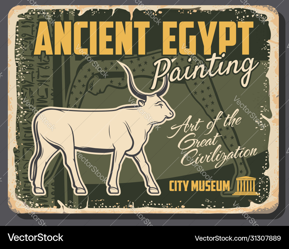 Altägypten Gott apis oder hapis bull Altägypten Gott apis oder hapis bull vektorbild