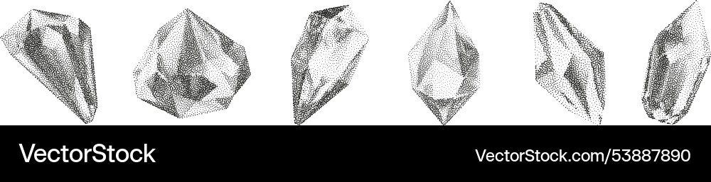 3d gradient geometric shapes with noise 3d gradient geometric shapes with noise vector image