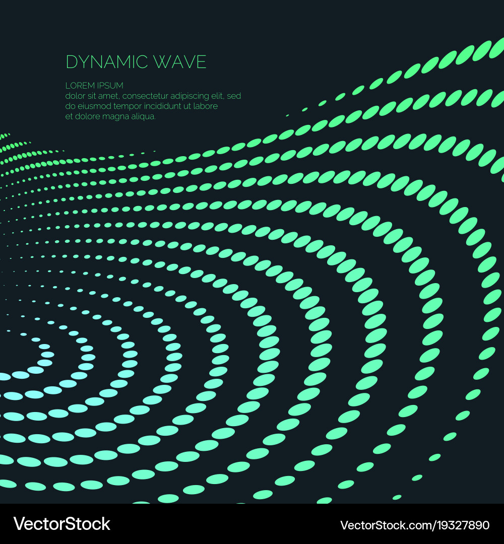 Abstract background with a colored dynamic Vector Image