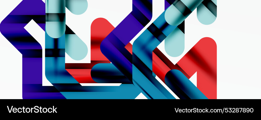 Dynamic colorful lines minimal abstract background Dynamic colorful lines minimal abstract background Vector Image