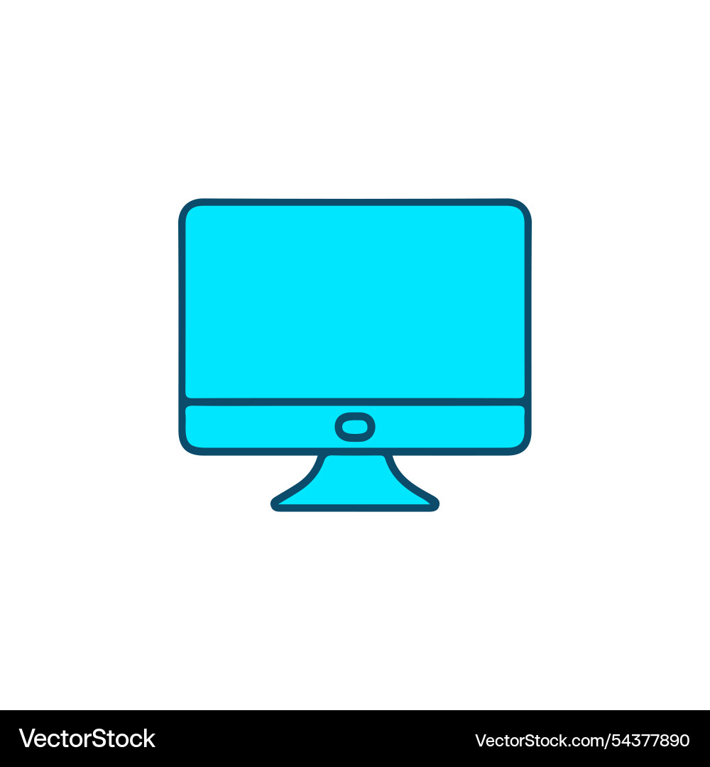 Mastering computer icon art Mastering computer icon art Vector Image