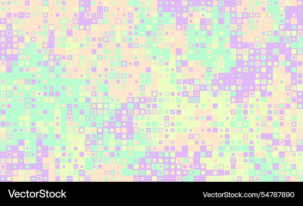 Tracery fun frame special clean effect cube floor Vector Image