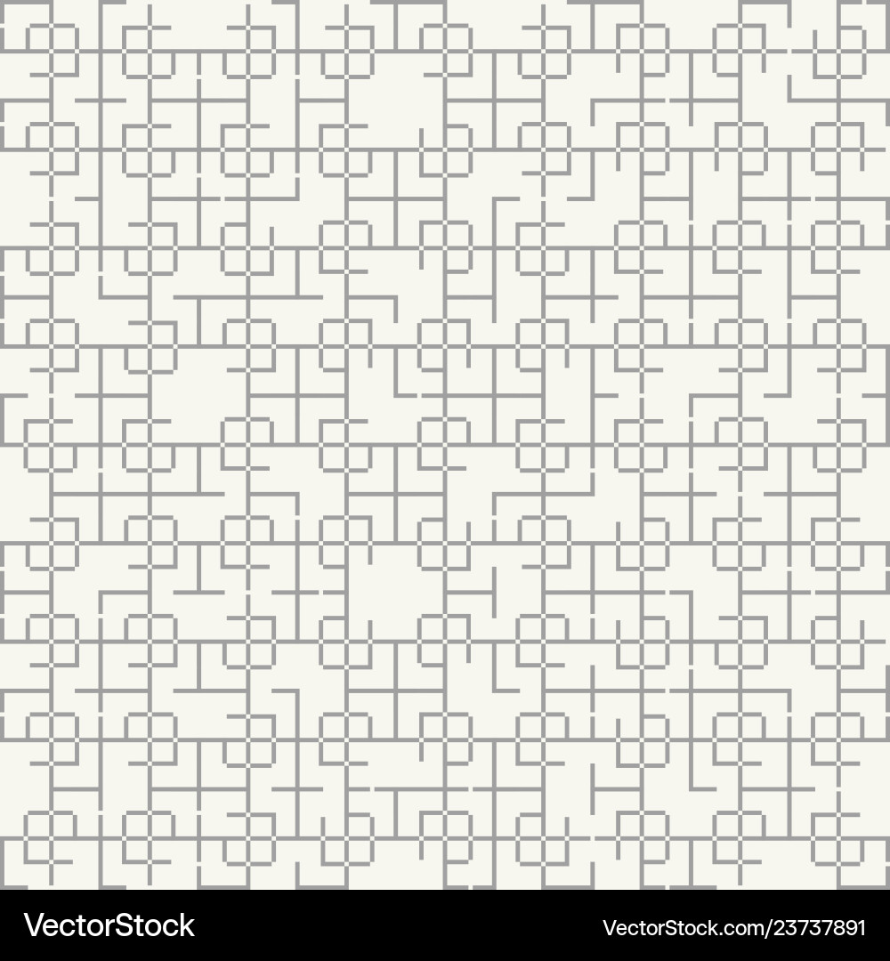 Abstract background square geometric pattern style vector image