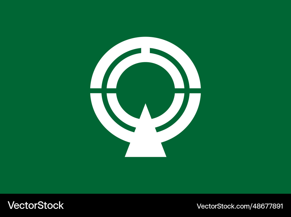 Takinoue Flagge Vektorbild