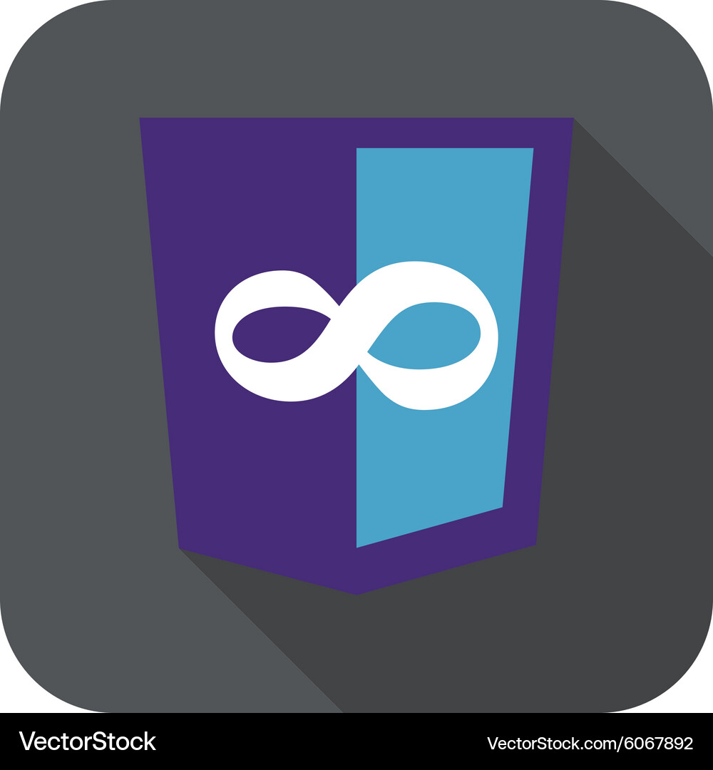 Web Development Schild - Code Editor Vektorbild