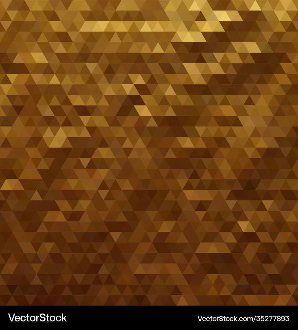 Abstract golden triangle pattern background Abstract golden triangle pattern background vector image