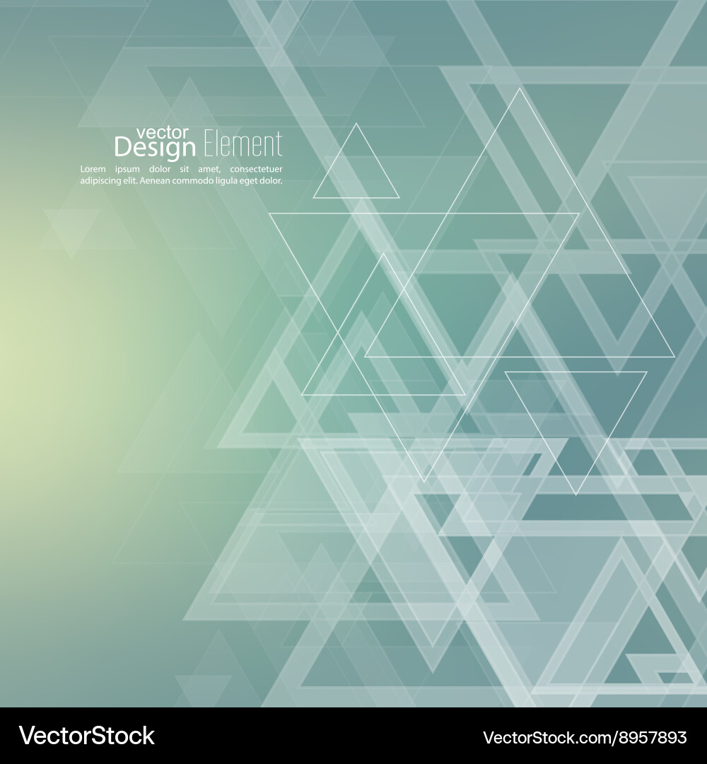Dynamic Geometric Pattern Vector Image