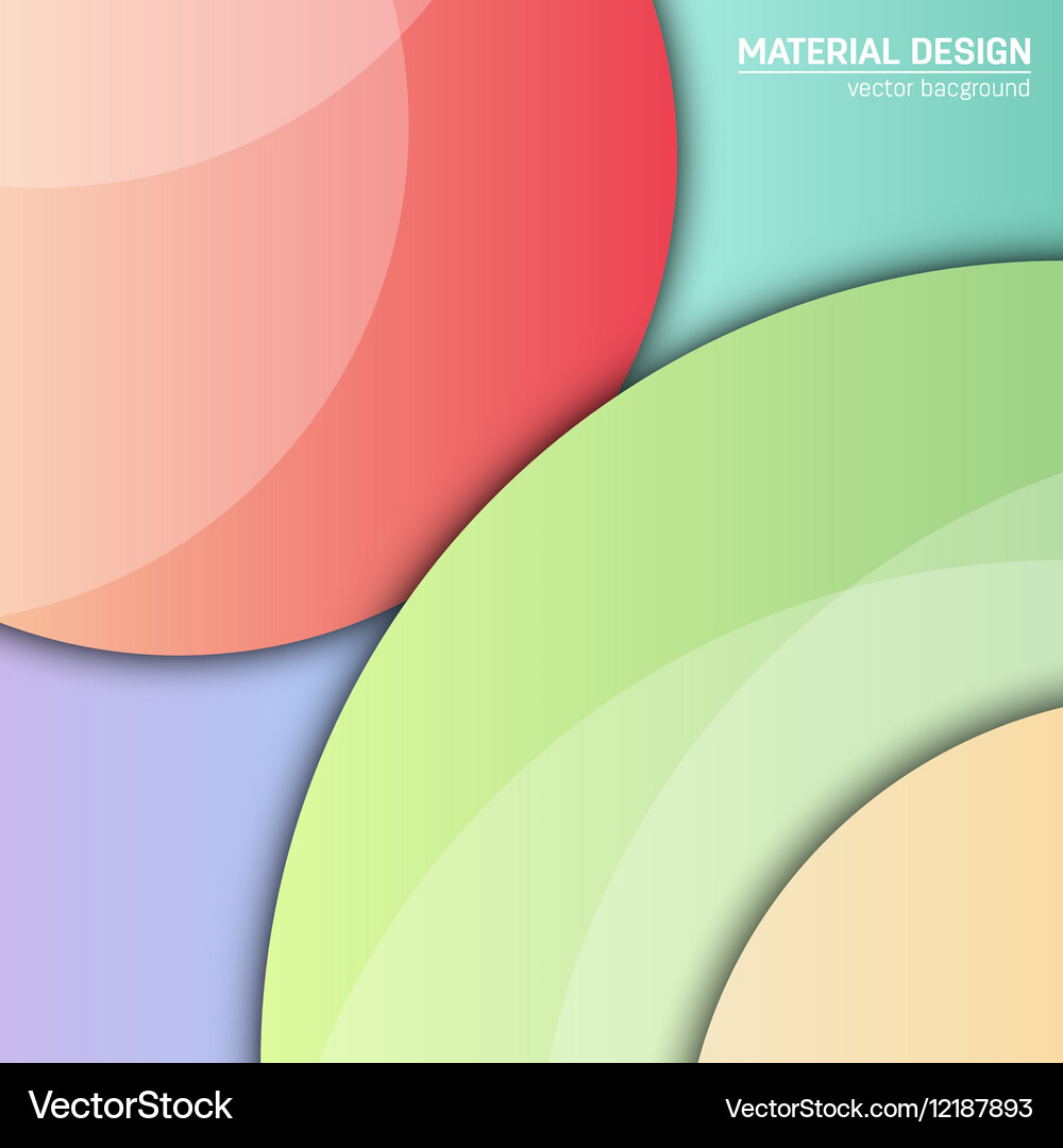 Material design background abstract Vector Image
