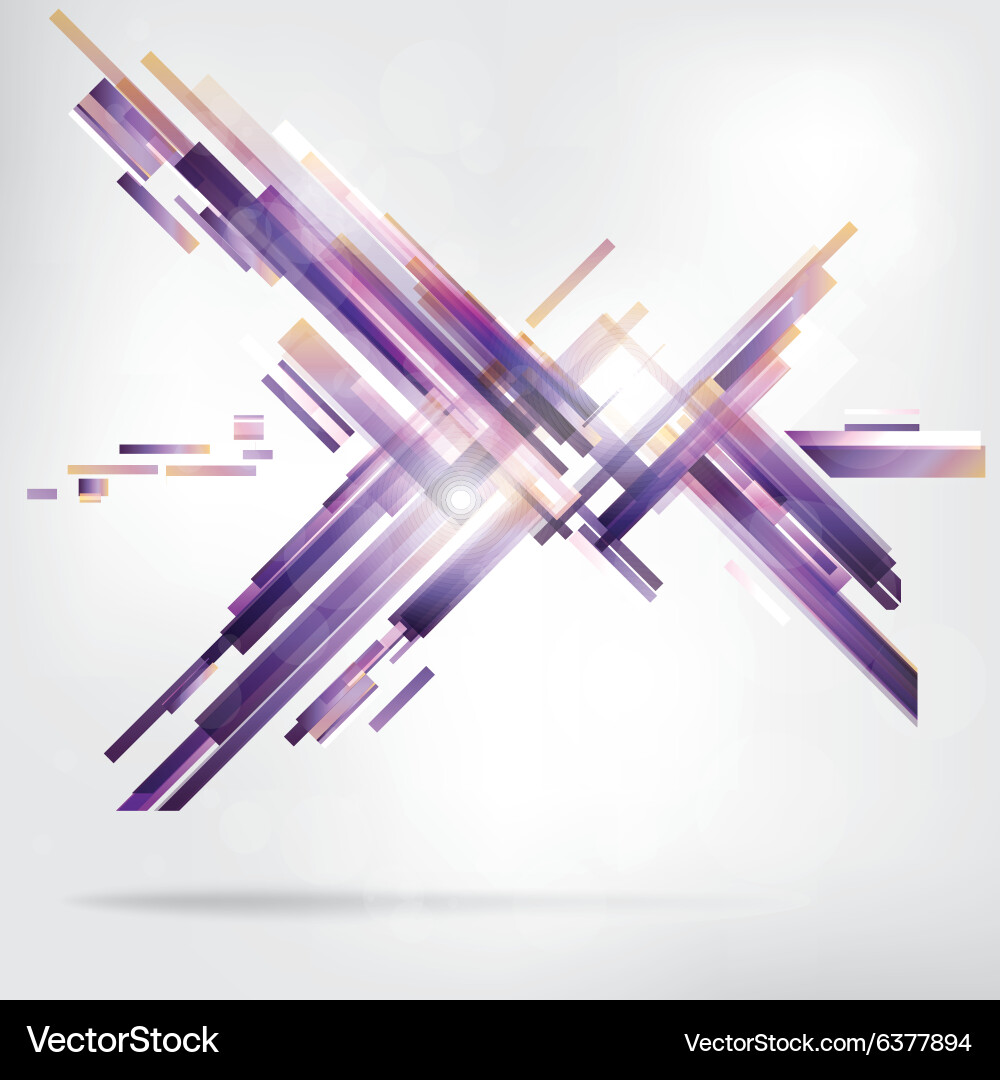Abstract background with colored elements vector image