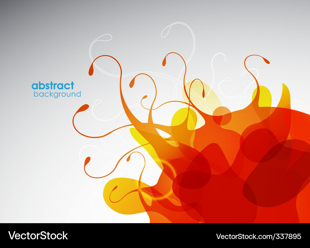 Dynamic Abstract Background Vector Image