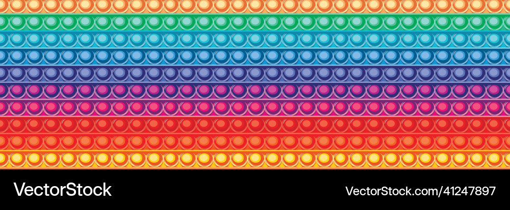Big color seamless pattern - popit Vector Image