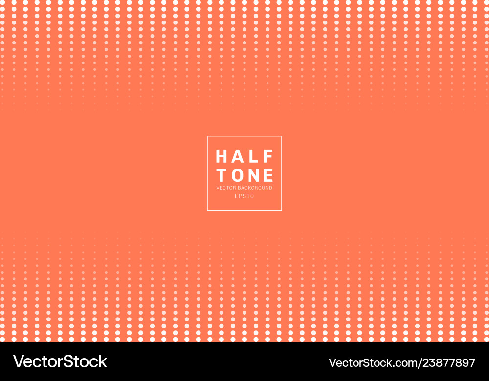 White Dot Halftone Pattern vector image