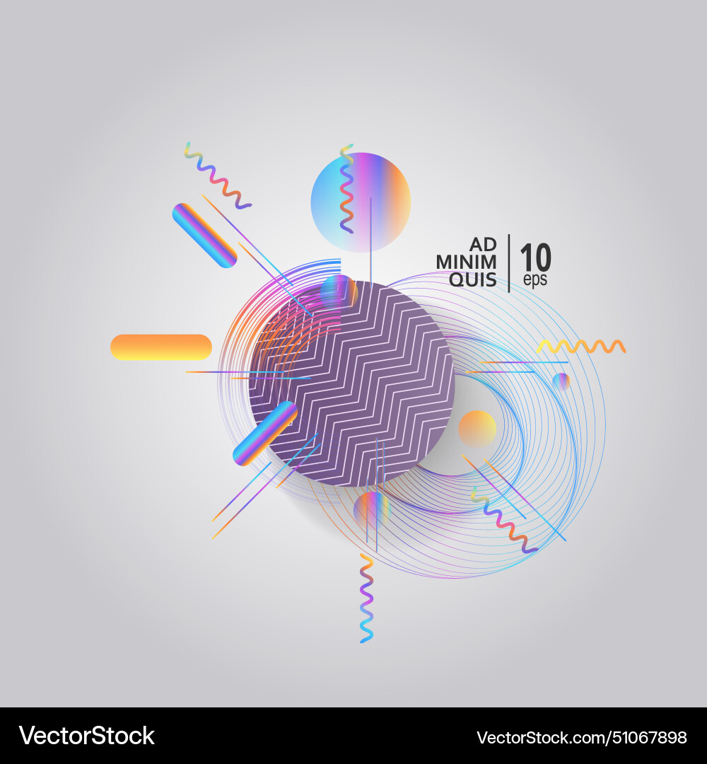 Abstract colorful geometric background with square Abstract colorful geometric background with square vector image