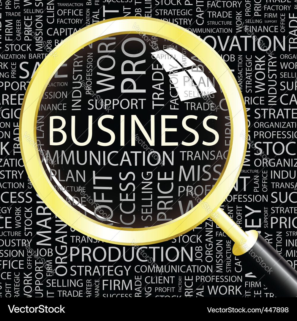 Business Strategy & Innovation Vector Image