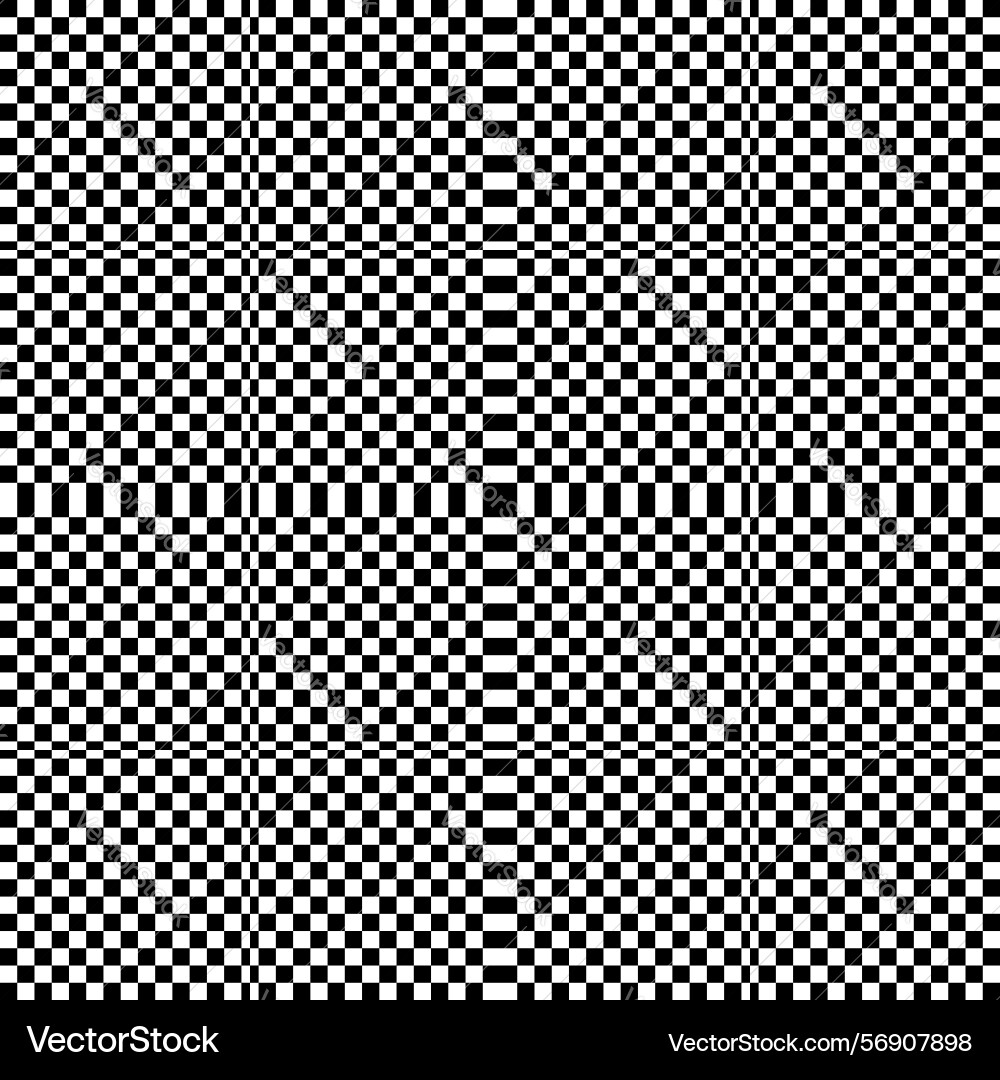 Seamless geometric checked pattern Vector Image