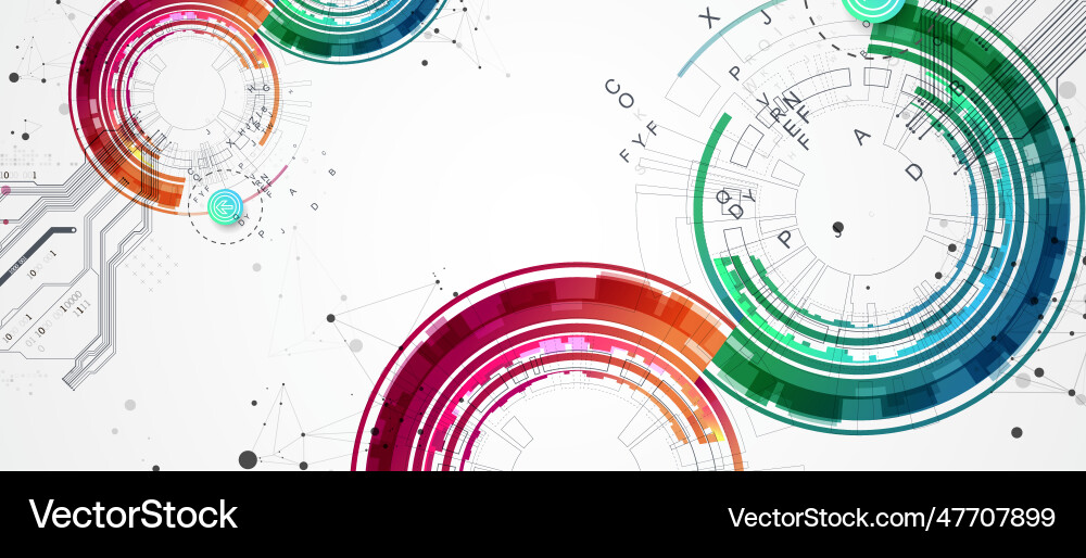 Abstract background with plexus effect scientific Abstract background with plexus effect scientific vector image