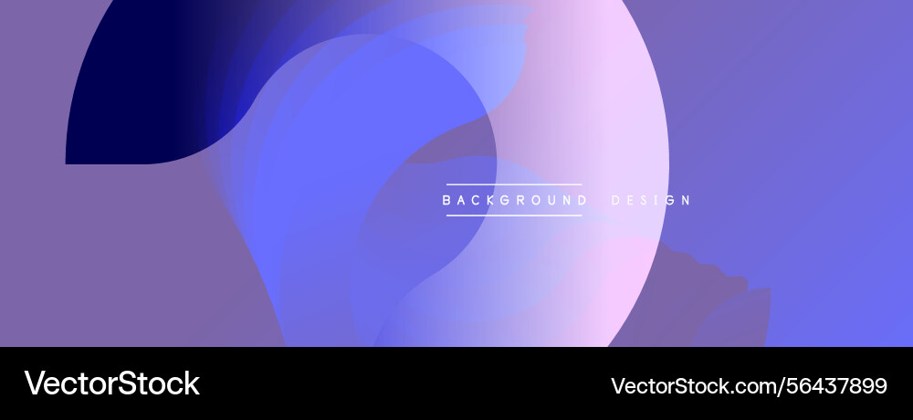Abstract gradients create flowing shapes soft Abstract gradients create flowing shapes soft vector image