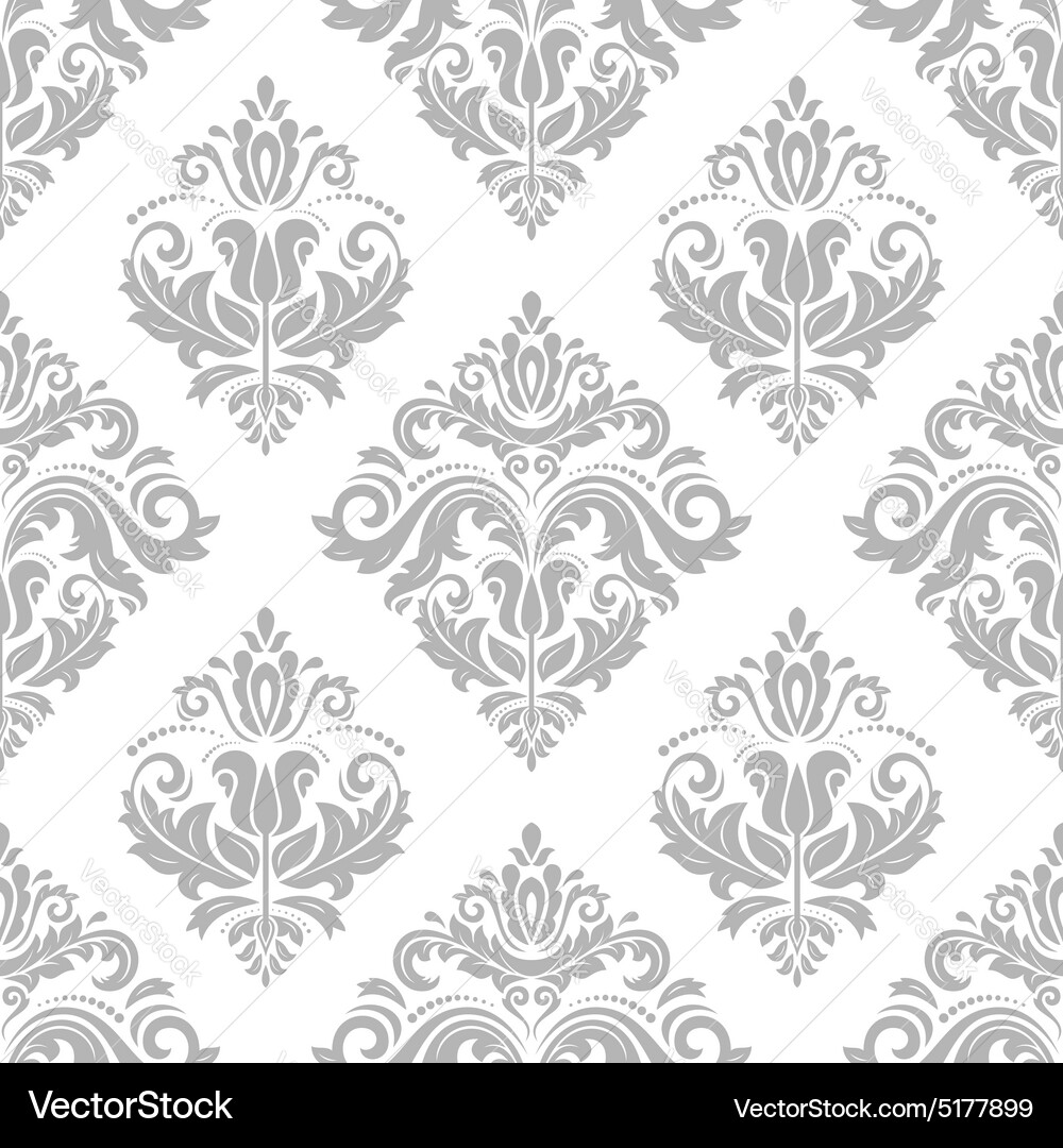 Damask seamless pattern Vector Image
