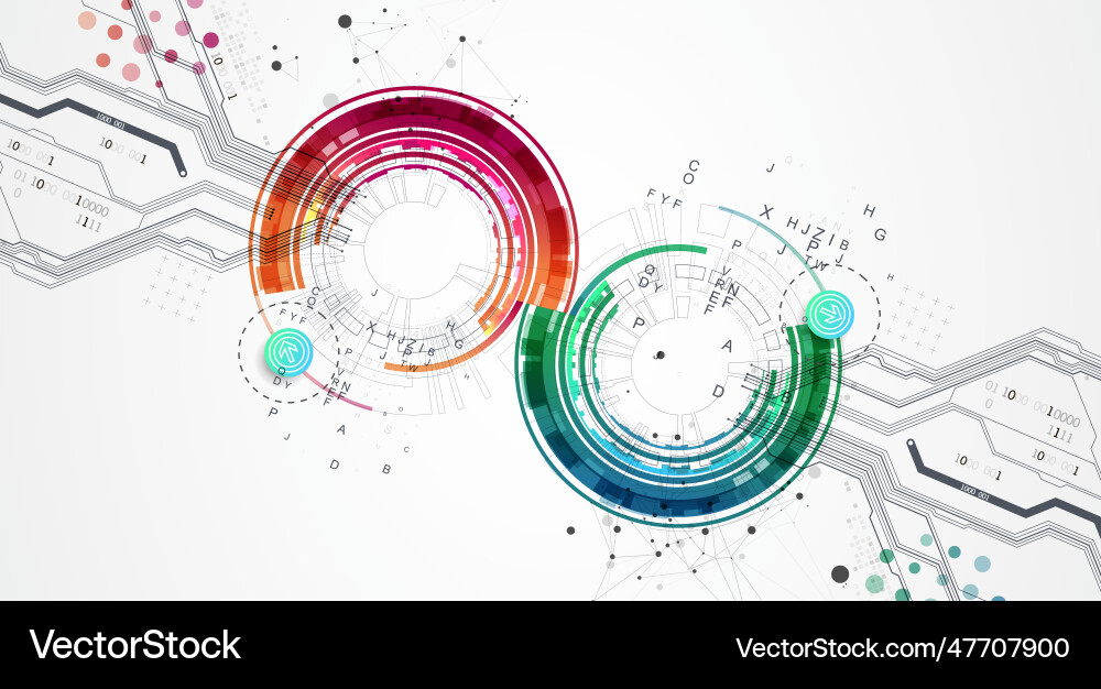 Abstract background with plexus effect scientific Abstract background with plexus effect scientific vector image