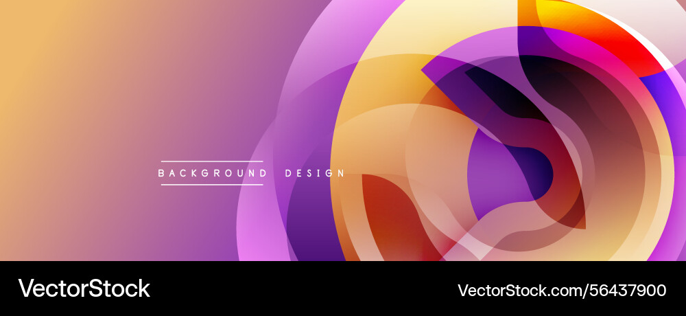 Abstract colorful layers create dynamic visual Abstract colorful layers create dynamic visual vector image