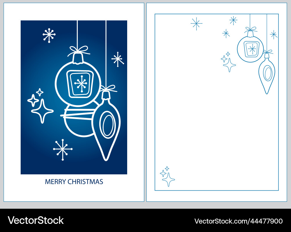 Merry new year and christmas corporate holiday Merry new year and christmas corporate holiday vector image