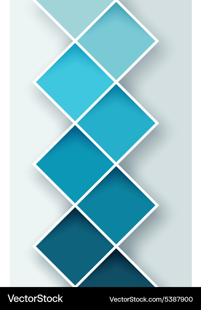 Modern Square Pattern Background vector image