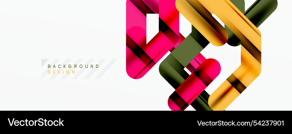 Abstract background - colorful lines composition Abstract background - colorful lines composition vector image