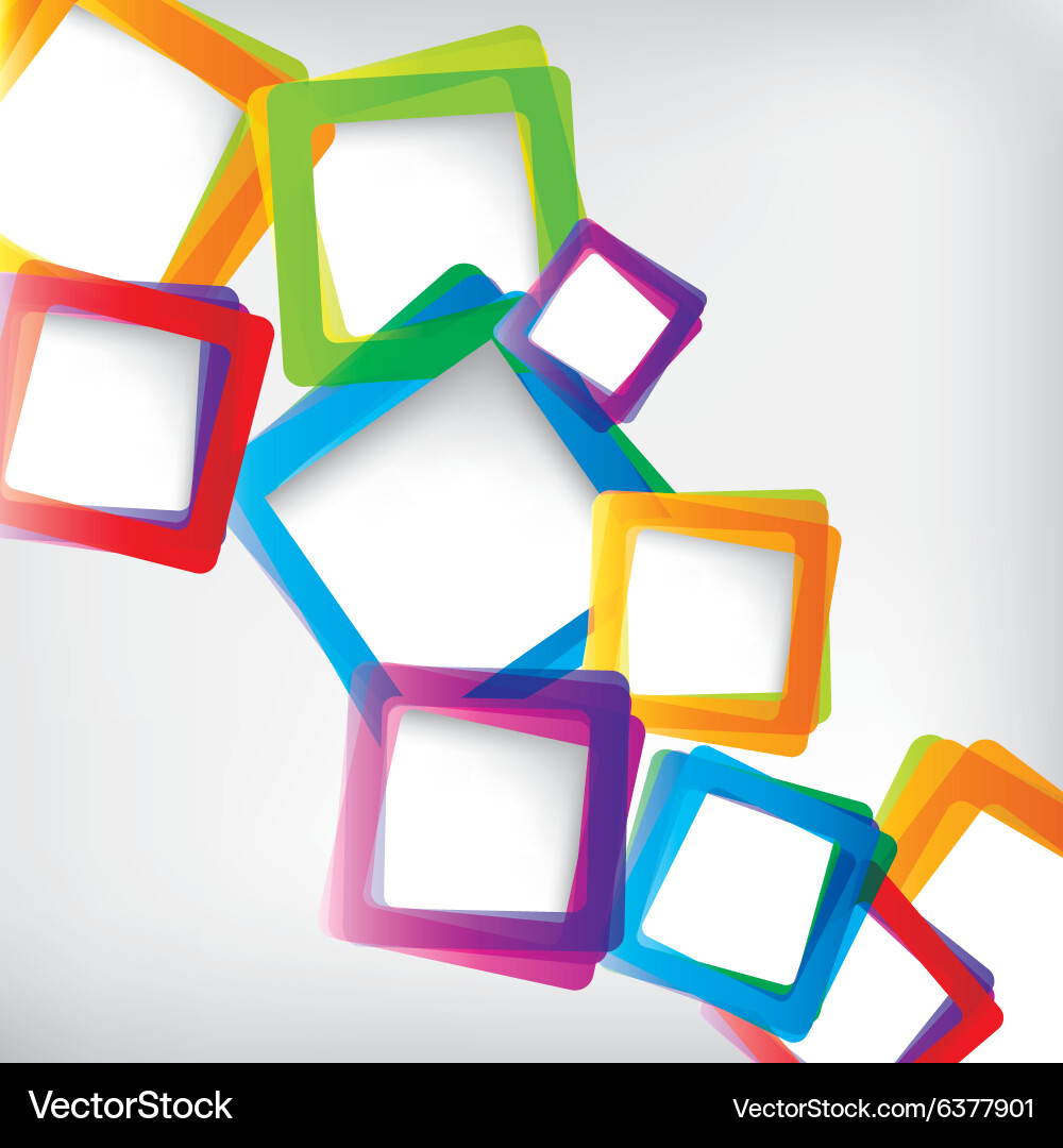 Abstract background with frame for text vector image