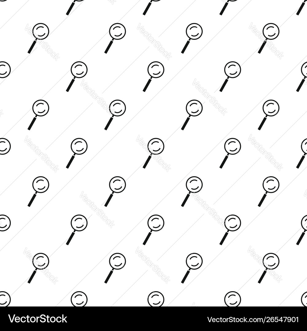 Cursor magnifier element pattern seamless Cursor magnifier element pattern seamless vector image