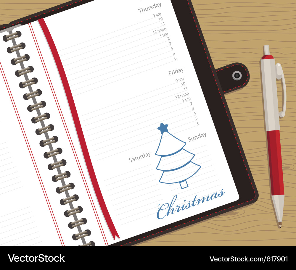 Notebook Vector Image