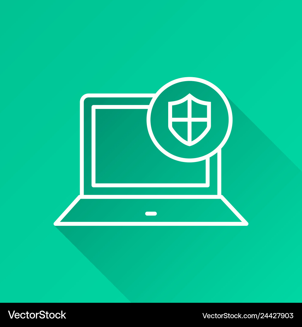 Data security - icon for graphic and web vector image
